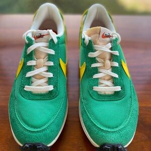 NEW Nike Vibrant Green and Yellow Sneakers- Women’s size 9